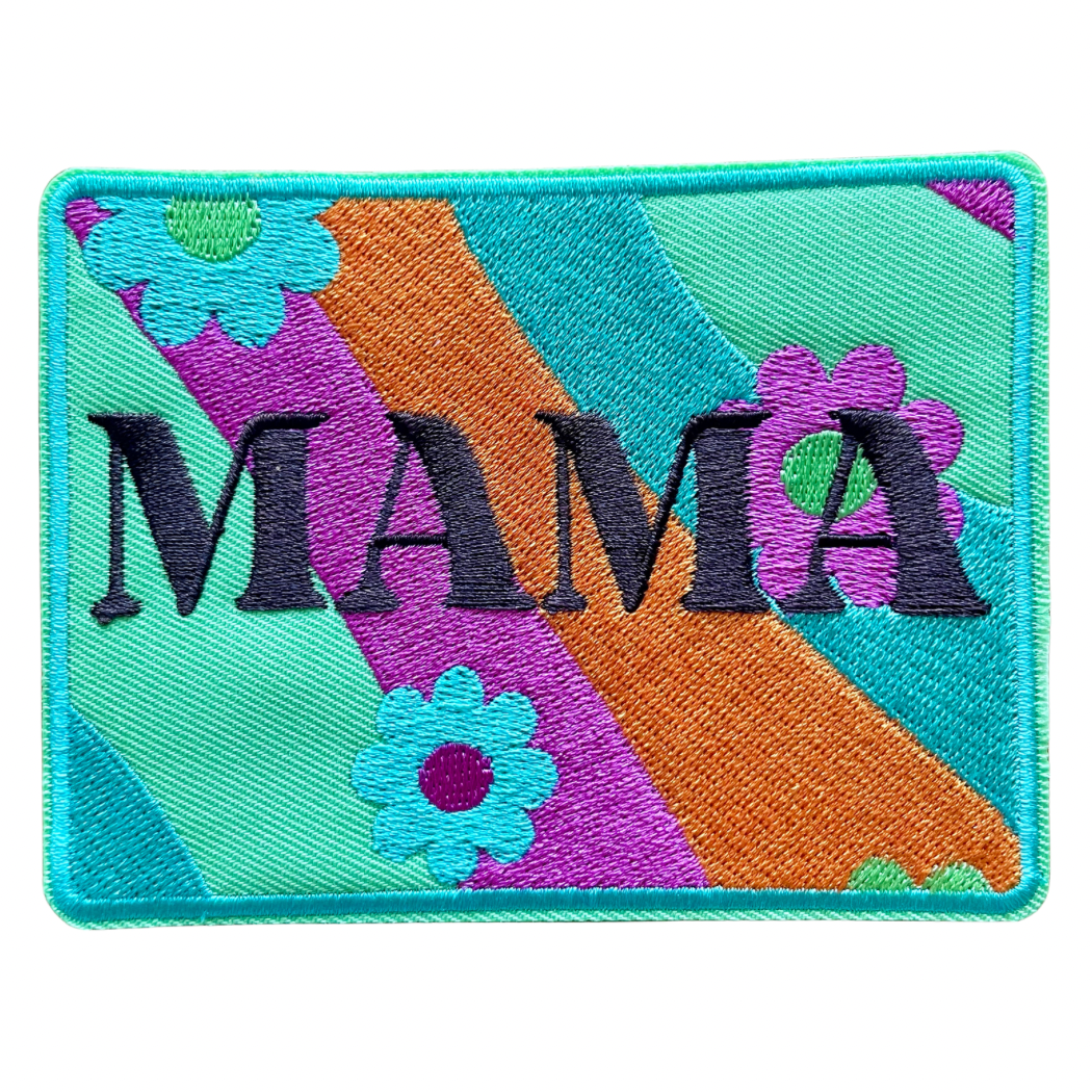 Retro Mama Trucker Hat Patch