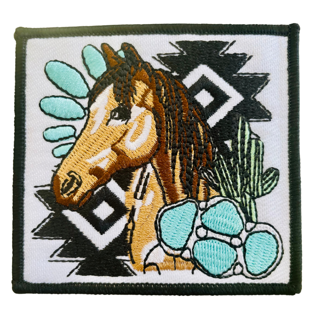 Horse Crazy Trucker Hat Patch