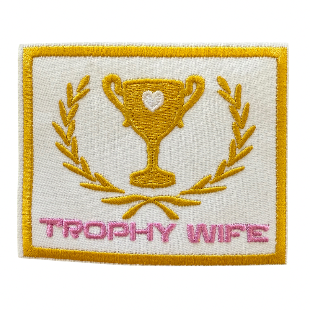 Trophy Wife Trucker Hat Patch
