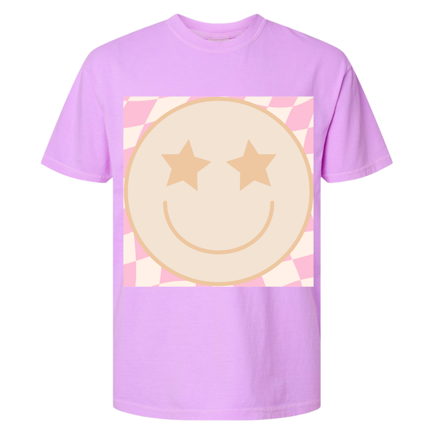 Smiley Face DTF T-Shirt Transfer