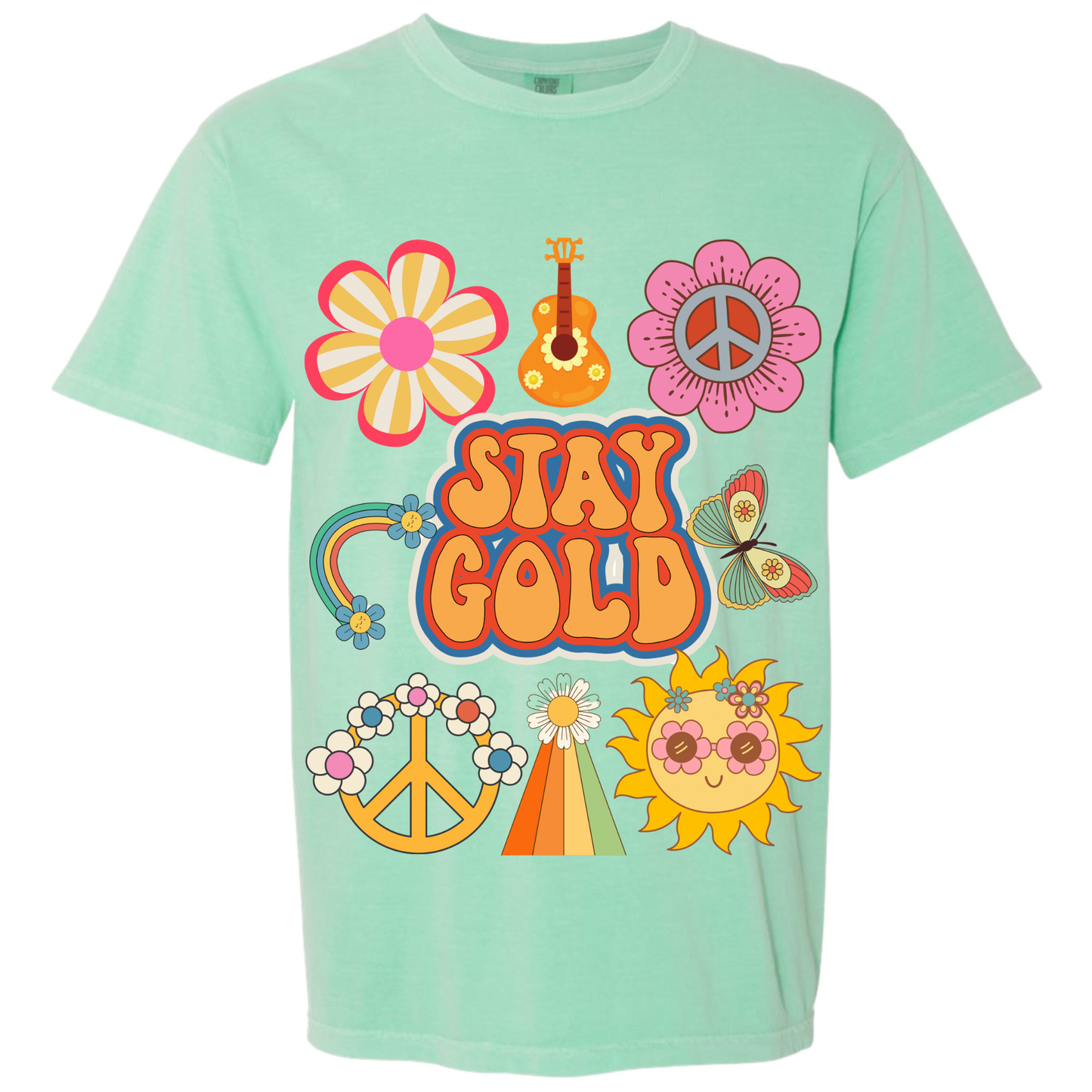 Stay Gold DTF T-Shirt Transfer