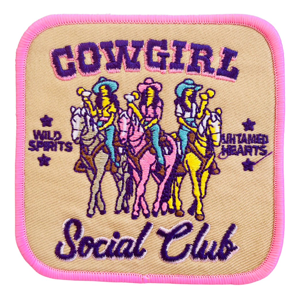 Cowgirl Social Club Trucker Hat Patch