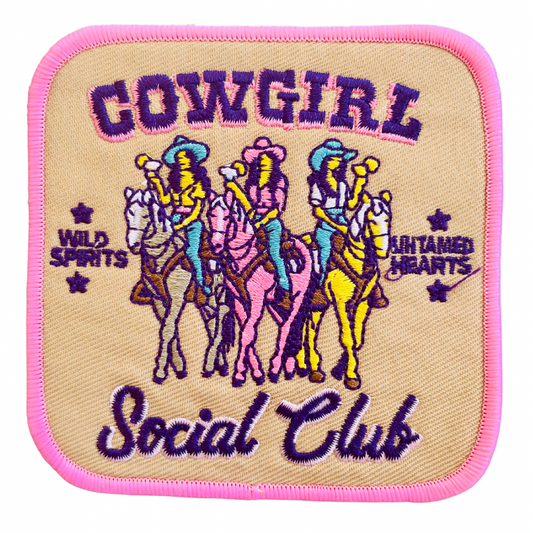 Cowgirl Social Club Trucker Hat Patch