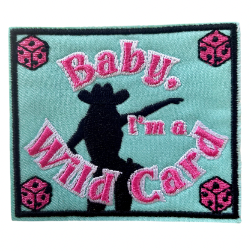 Baby, I’m A Wild Card Matching Trucker Hat Patches