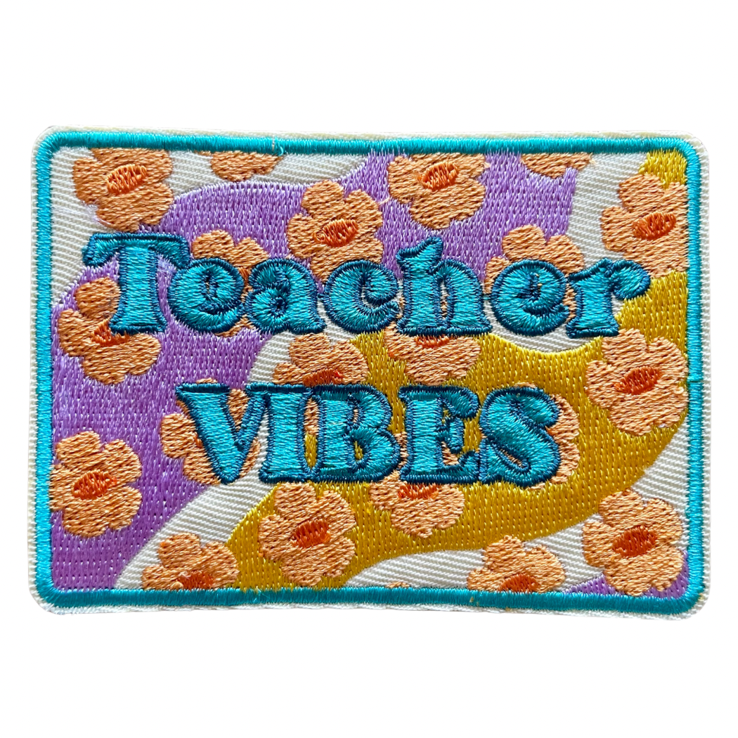Teacher Vibes Trucker Hat Patch
