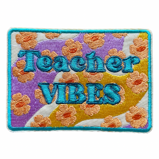 Teacher Vibes Trucker Hat Patch