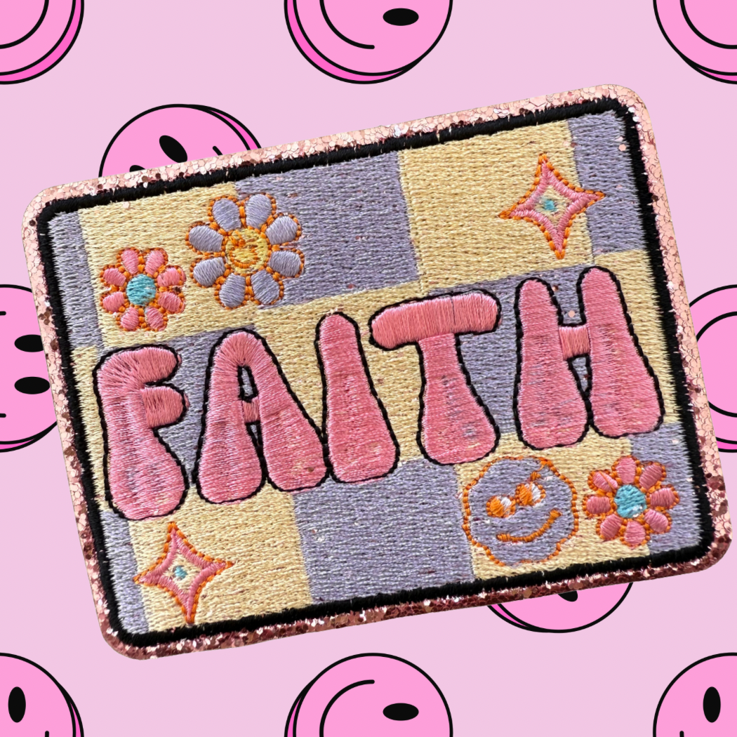 Faith Trucker Hat Patch