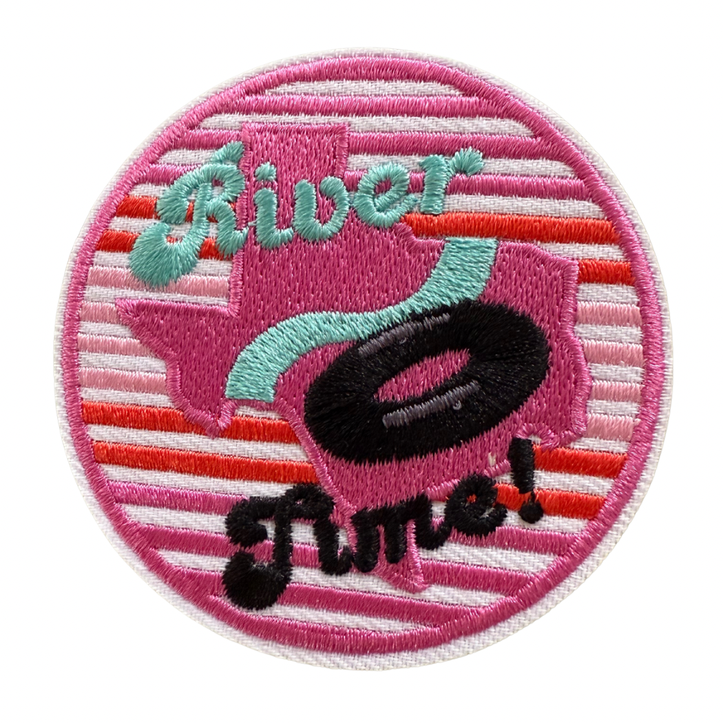 River Time Texas Trucker Hat Patch