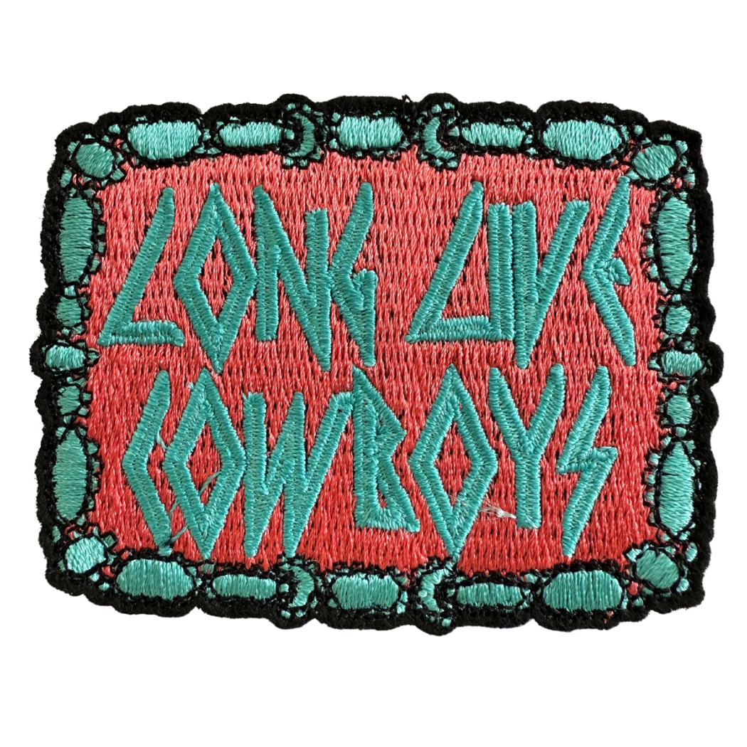 Long Live Cowboys Trucker Hat Patch