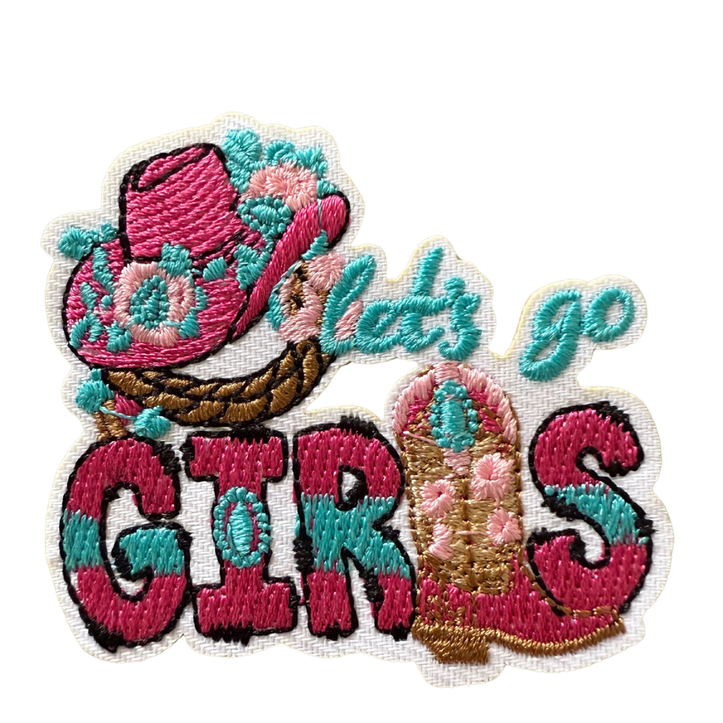 Let’s Go Girls Trucker Hat Patch