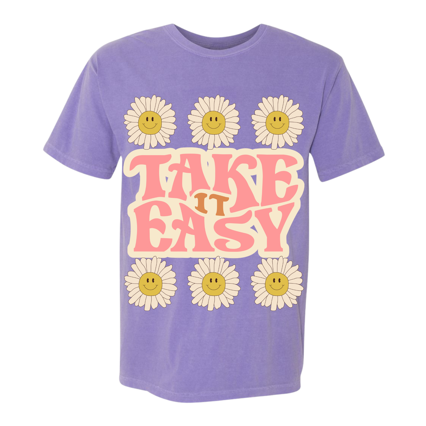 Take It Easy DTF T-Shirt Transfer