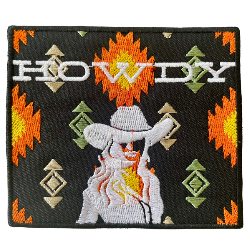 Howdy Southwest Trucker Hat Patch