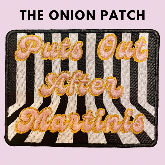 Puts Out After Martinis Trucker Hat Patch