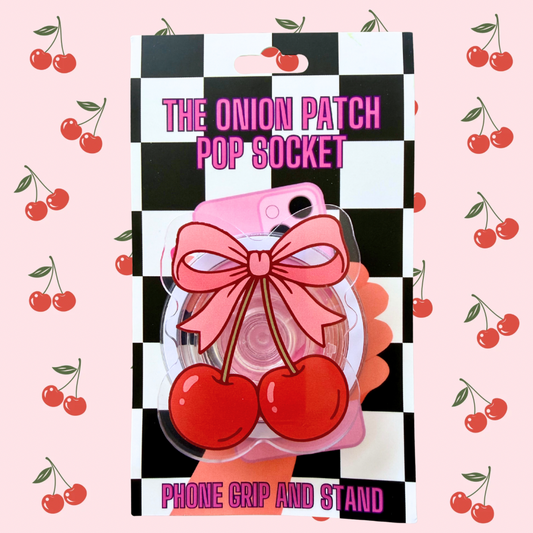 Lucky Cherries Mag Safe Pop Socket Phone Grip & Stand