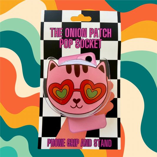 Cool Cat Mag Safe Pop Socket Phone Grip & Stand